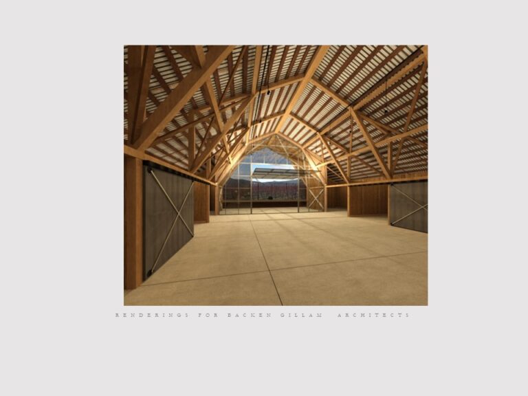 Backen Gillam Architects The Hilt Winery Rendering